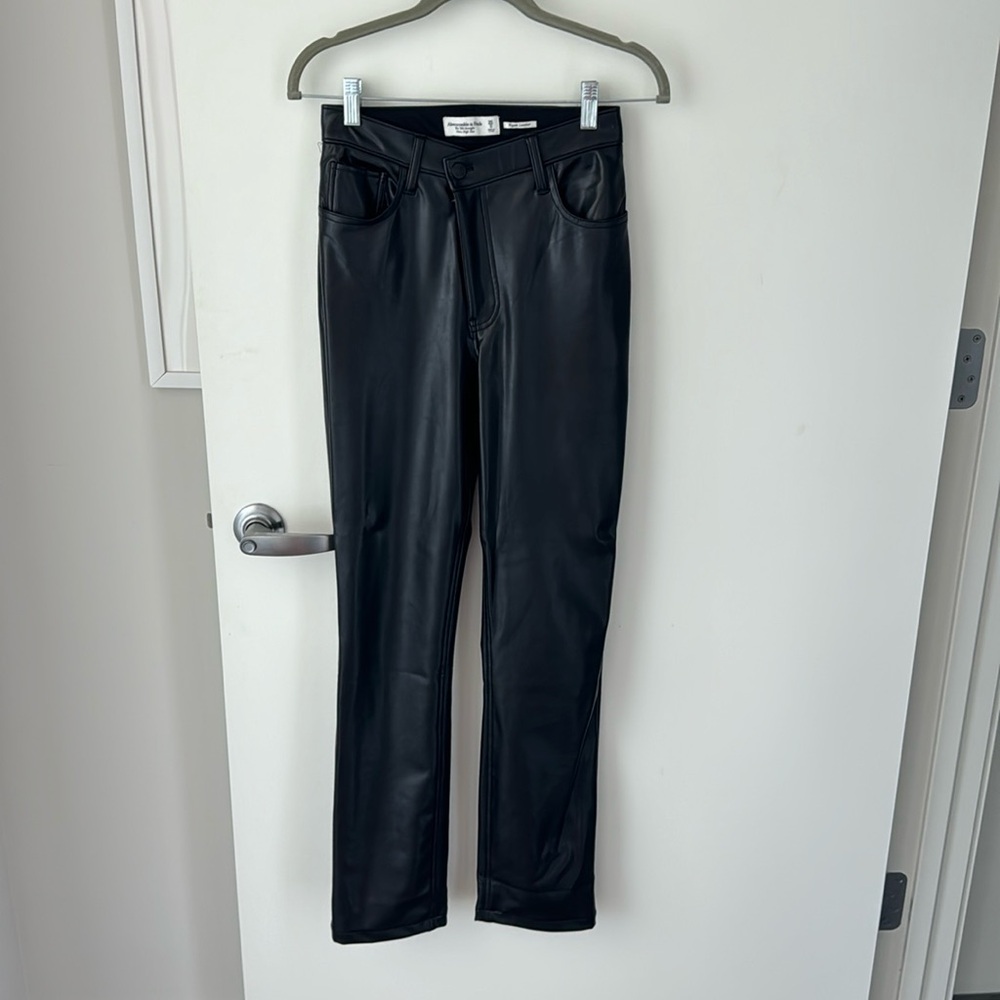 Abercrombie Leather Pants